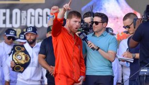 Canelo prometió noquear a Golovkin