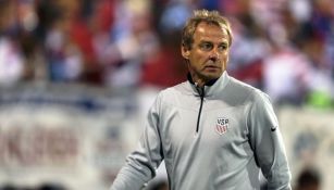 Jürgen Klinsmann tras un partido de Estados Unidos