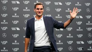 Roger Federer en conferencia de prensa