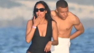 Mbappé y la modelo Inés Rau