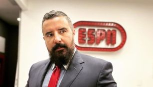 Álvaro Morales previo a un programa de ESPN