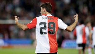 Giménez y Guardado fueron titulares en Europa League