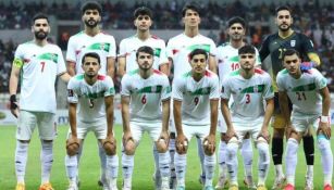 Selección de Irán previo a un partido