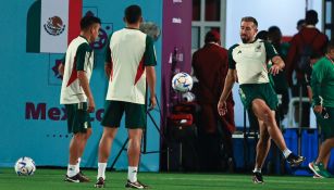 Selección Nacional en entrenamiento