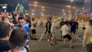 Aficionados de México y Argentina se pelearon en Qatar