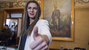 Ana Guevara pidió voto de confianza al Tri