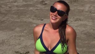  Policía prohibió a Mariazel usar bikini en la playa