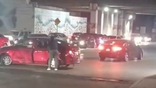 Toluca: Automovilista atropella a persona con la que tuvo incidente vial