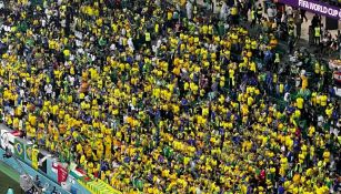 Asientos vacíos en el partido entre Brasil y Croacia