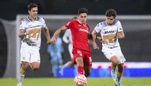 Pumas y Toluca empataron en su debut en la Copa Sky
