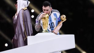 Messi tras ser campeón del Mundo
