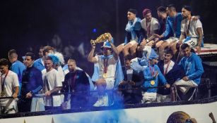 Festejos de Argentina en su país