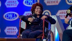 Irma González fue reconocida con homenaje  