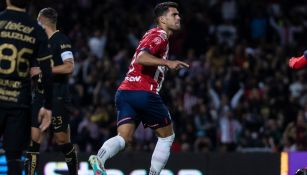 Daniel Ríos anotó ante Pumas y acabó con la sequía de los goleadores rojiblancos