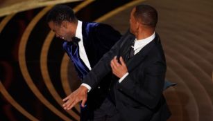 Will Smith bofeteando a Chris Rock