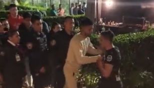 Hijo de Jesús Corona, en presunto estado de ebriedad, golpeó a policías tras ser sacado de fiesta