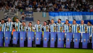 Celebraciones de Argentina después del duelo vs Panamá