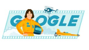Kitty O'Neil fue homenajeada por Google con un doodle
