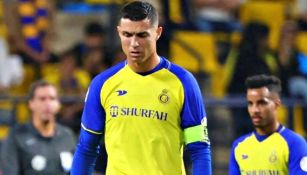 Cristiano Ronaldo en la eliminación del Al Nassr de la Copa Saudí
