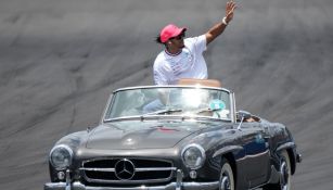 Lewis Hamilton en el GP de Miami