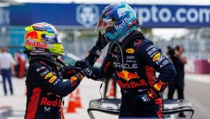 Checo Pérez y Verstappen en el GP de Miami
