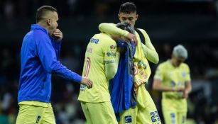 Valdés llorando tras la eliminación del América