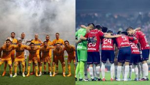 Tigres y Chivas en sus respectivas semifinales