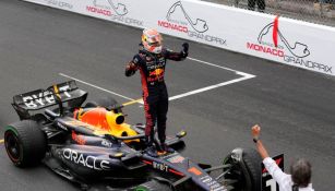 Max Verstappen luego de ganar el GP de Mónaco