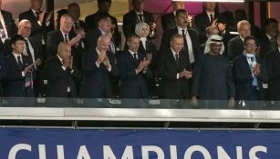 Jeque dueño del Manchester City se hizo presente en la Final de la Champions League