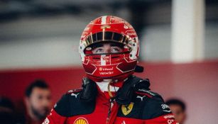 Charles Leclerc corriendo con Ferrari en el GP de Gran Bretaña