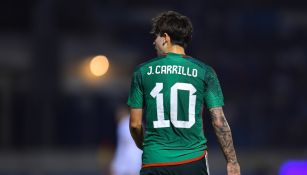 Carrillo portó el número 10 con la Selección Mexicana Sub 23