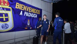 Pachuca recibió al Real Oviedo entre fuegos artificiales y banderas 