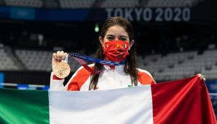 Alejandra Orozco recuerda su medalla en Tokio: 'Trabajamos 5 años para estar en esa alberca'