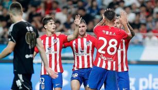 Atlético de Madrid en pretemporada en Corea del Sur