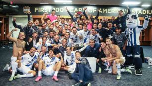 Monterrey celebrando su pase a Semifinales 