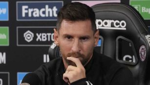 Emmanuel Gigliotti presume trofeo de Leagues Cup y 'reta' a Leo Messi