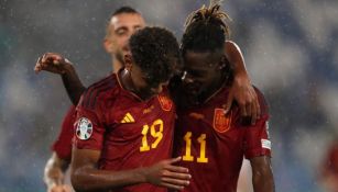 España gana, gusta y golea como visitante a la Selección de Georgia