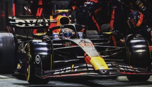 El 11 de Checo Pérez durante el Gran Premio de Singapur