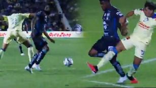 Querétaro vs América: José Zúñiga 'exhibe' a Igor Lichnovsky y jugada termina en gol
