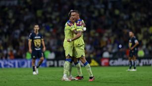 América en celebración de gol ante Pumas en Clásico Capitalino