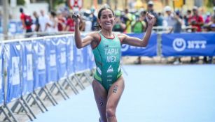 Rosa María Tapia, triatleta mexicana, gana medalla de bronce en Copa del Mundo
