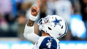 Prescott celebra la victoria ante Chargers