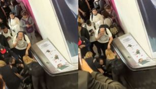 Falla en escalera eléctrica en la estación del Metro Polanco deja 9 personas lesionadas