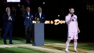 Lionel Messi promete un 2024 mejor para el Inter Miami en su homenaje por el Balón de Oro