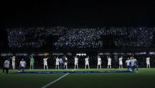 Pumas: Así se organizó la Rebel para realizar mosaico de luces en juego ante Chivas