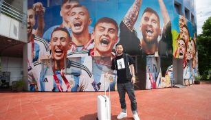 Lionel Messi ya aterrizó en Argentina para afrontar los duelos ante Uruguay y Brasil