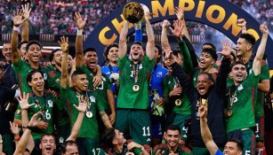 Selección Mexicana tras ganar la Copa Oro 2023