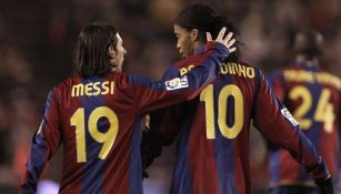 Messi manda mensaje a Ronaldinho y recuerda momentos en Barcelona