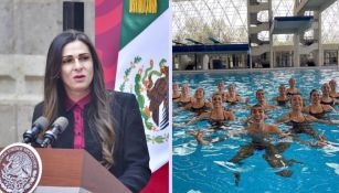 Ana Gabriela Guevara vuelve a 'perjudicar' al equipo de Natación Artística con los apoyos económicos