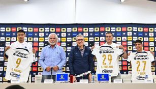 Pumas presentó de manera oficial a sus refuerzos para el Clausura 2024